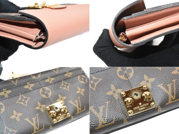 imgrc0078203250 Louis Vuitton Pallas Monogram Brown Peche Pink