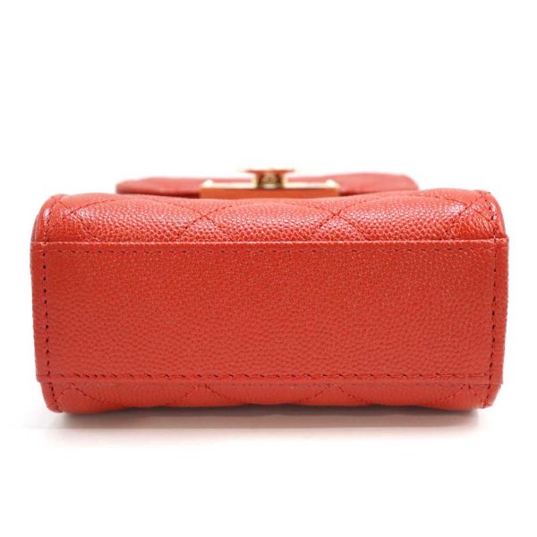 imgrc0079858174 Chanel Mini Chain Shoulder Bag Leather Red