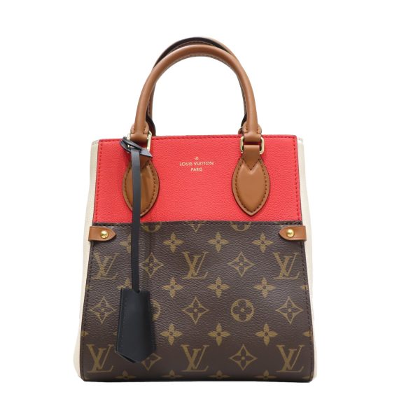 imgrc0080464588 Louis Vuitton Fold Tote PM Tote Bag Monogram Brown