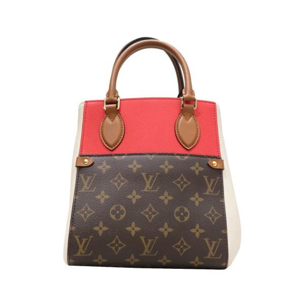 imgrc0080464589 Louis Vuitton Fold Tote PM Tote Bag Monogram Brown