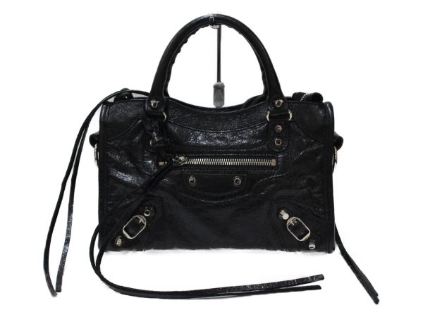 imgrc0080614062 Balenciaga Mini City Handbag Shoulder Black