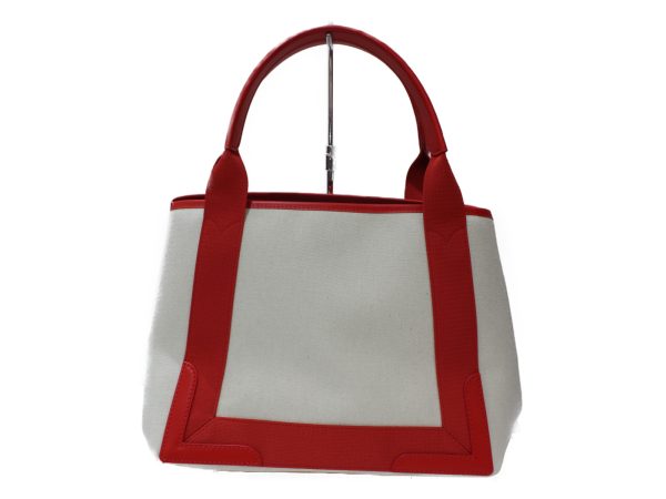 imgrc0080712406 Balenciaga Navy Cabas Small Handbag Red Ivory