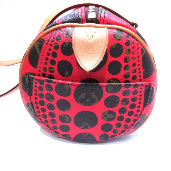 imgrc0081336470 Louis Vuitton Papillon Pumpkin Dot Handbag Rouge