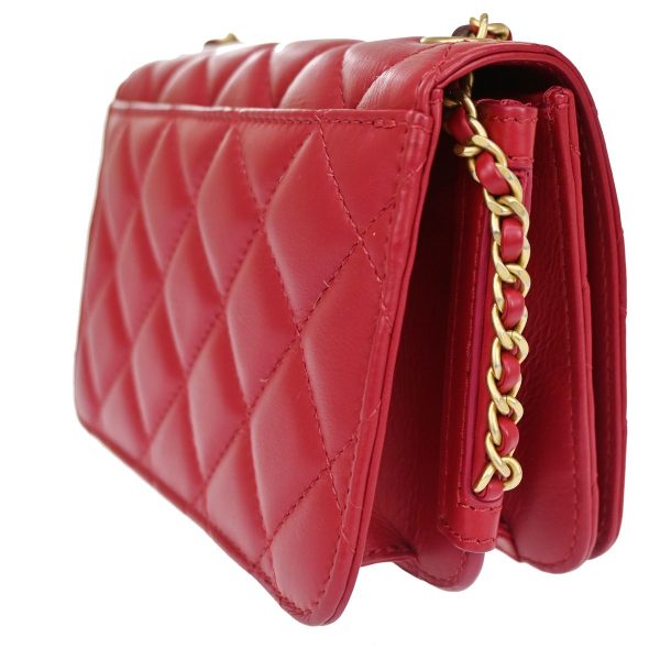 imgrc0081571070 Chanel Cc Matelasse Chain Leather Shoulder Bag Pink