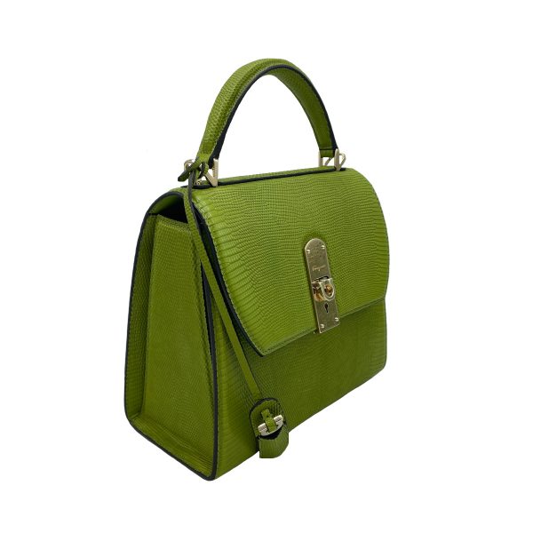 imgrc0081938434 Salvatore Ferragamo Gancini Shoulder Bag Green