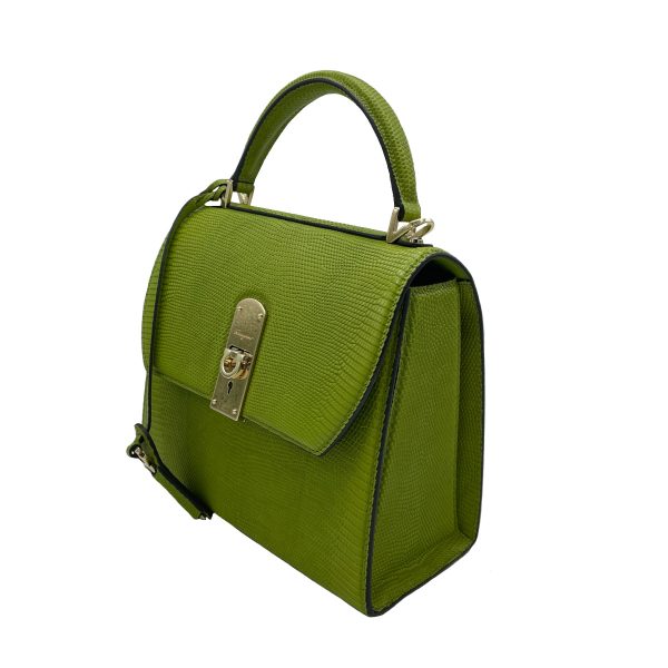 imgrc0081938435 Salvatore Ferragamo Gancini Shoulder Bag Green