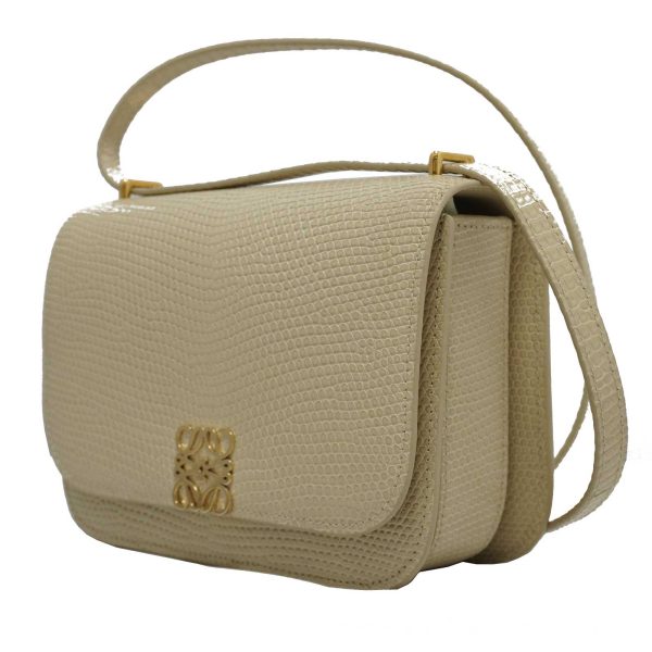 imgrc0082446133 Loewe Goya Bag Small Shoulder Lizard Beige