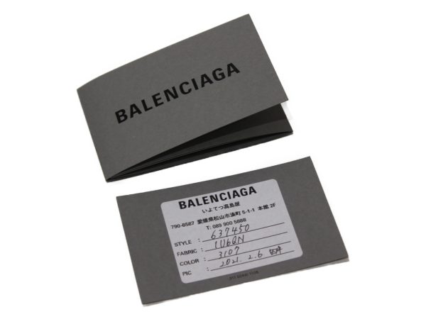 imgrc0082559223 Balenciaga Paper Leather Folding Wallet Green