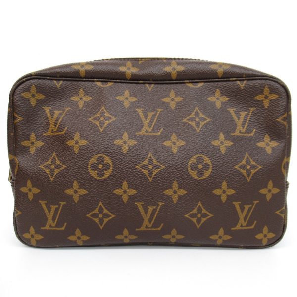 imgrc0082695821 LOUIS VUITTON True Toilet 23 Makeup Cosmetics Perfume Pouch Brown