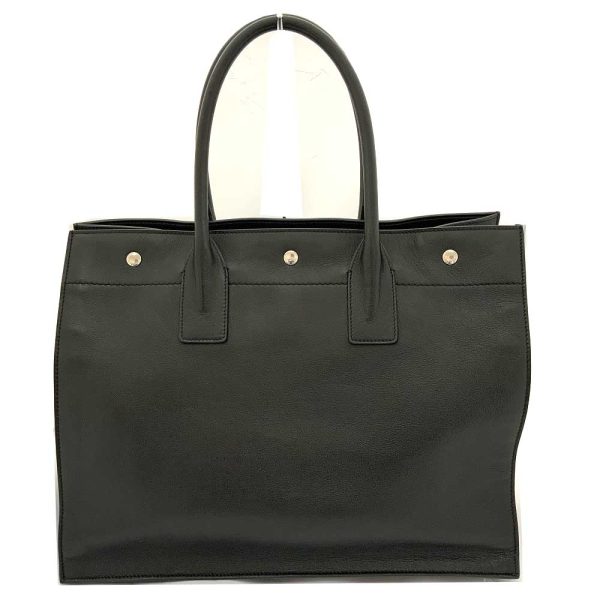 imgrc0083745713 Saint Laurent Rive Gauche Tote Bag Leather Black