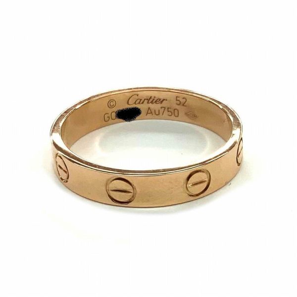 imgrc0083790483 Cartier Mini Love Oyama Store Ring Pink Gold