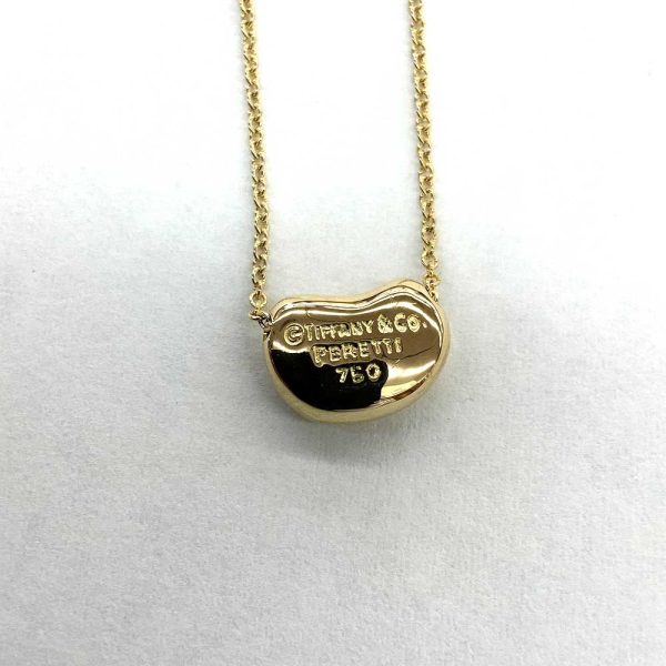 imgrc0084125379 Tiffany Co Bean Design Necklace Yellow Gold