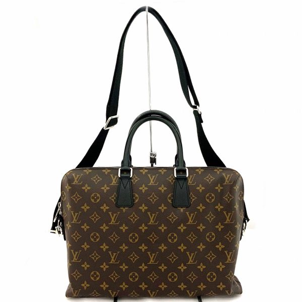 imgrc0084395906 Louis Vuitton Porte Documents Voyage Briefcase Monogram Macassar Brown