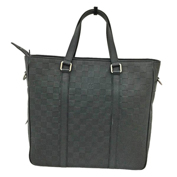 imgrc0084448843 Louis Vuitton Tadao PM Damier Infini Onyx Shoulder Tote Bag Black