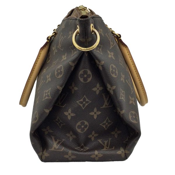 imgrc0084450610 Louis Vuitton Pallas Monogram 2 Way Shoulder Han Bag Brown