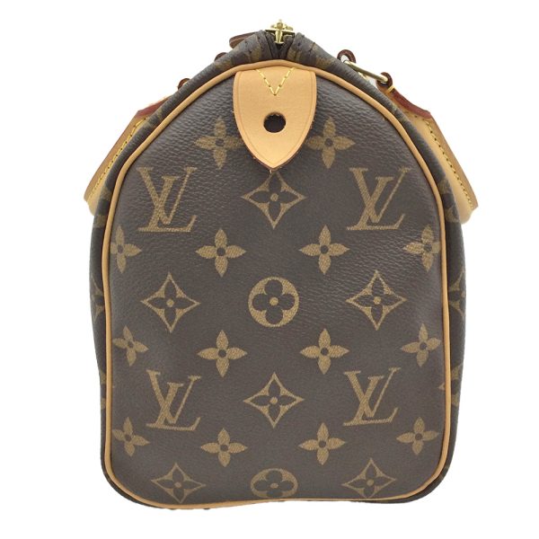 imgrc0084519054 Louis Vuitton Boston RFID Monogram 25 Speedy Hand Bag Brown