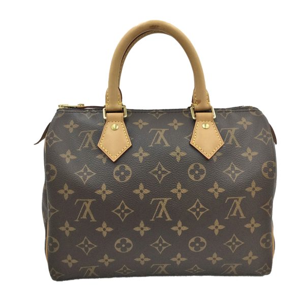 imgrc0084519055 Louis Vuitton Boston RFID Monogram 25 Speedy Hand Bag Brown