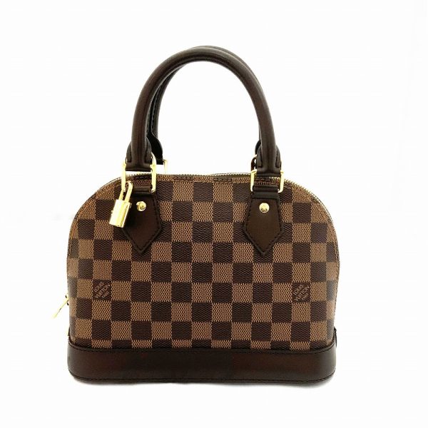 imgrc0084556733 Louis Vuitton Alma BB Damier Ebene 2 Way Hand Shoulder Bag Brown