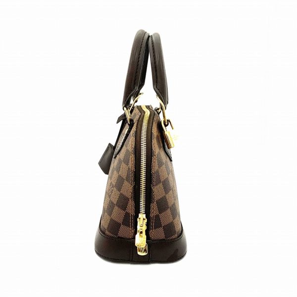 imgrc0084556735 Louis Vuitton Alma BB Damier Ebene 2 Way Hand Shoulder Bag Brown