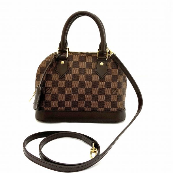 imgrc0084556742 Louis Vuitton Alma BB Damier Ebene 2 Way Hand Shoulder Bag Brown