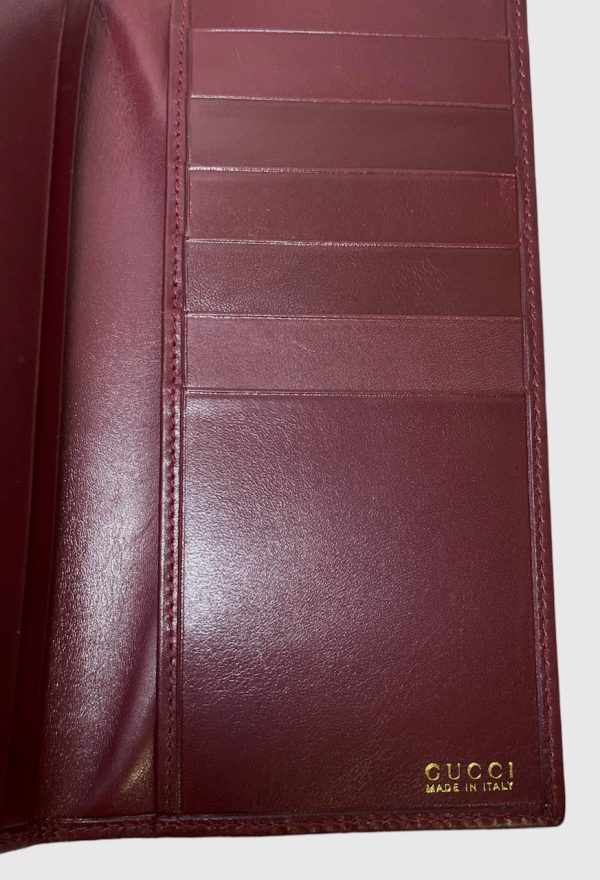 imgrc0084786541 Gucci Long Wallet Leather Bordeaux