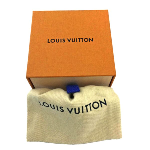 imgrc0084921252 Louis Vuitton Rigid LV Eclipse M Logo Plated Bracelet Gold