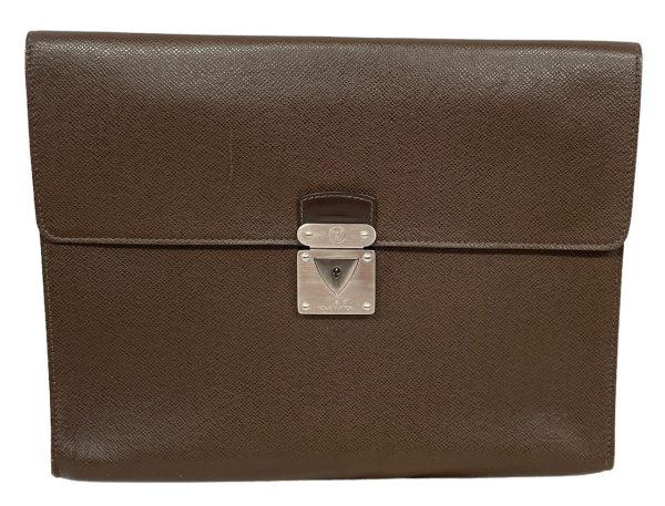 imgrc0084931003 Louis Vuitton Porto Document Minuto Document Business Bag Brown