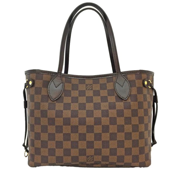 imgrc0085055500 Louis Vuitton Neverfull PM Damier Ebene Tote Bag Brown