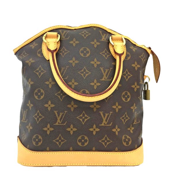 imgrc0085091380 Louis Vuitton Lockit Handheld Bag Monogram Brown