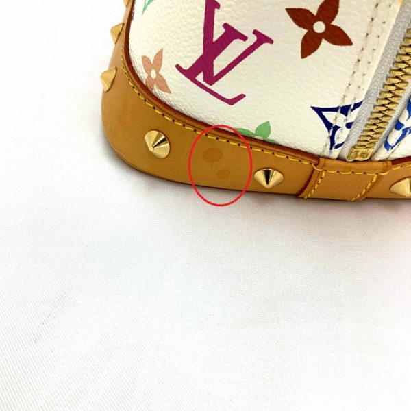 imgrc0085137100 Louis Vuitton Alma Multicolor Bronze Hand Bag White