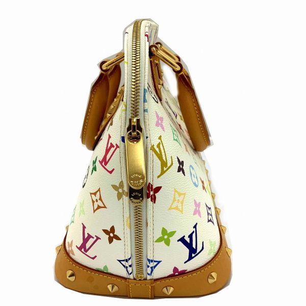 imgrc0085137105 Louis Vuitton Alma Multicolor Bronze Hand Bag White