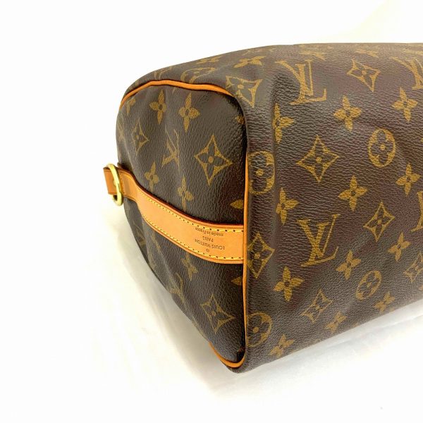 imgrc0085142817 Louis Vuitton Bandouliere Monogram 25 Speedy Hand Shoulder Bag Brown