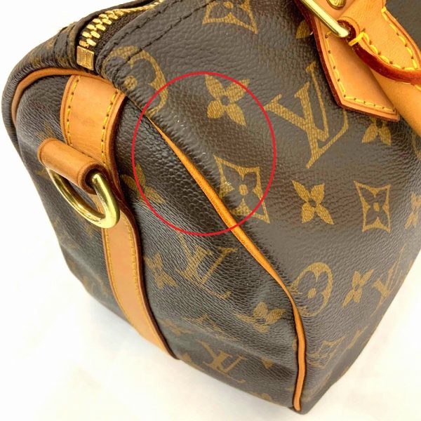 imgrc0085142832 Louis Vuitton Bandouliere Monogram 25 Speedy Hand Shoulder Bag Brown