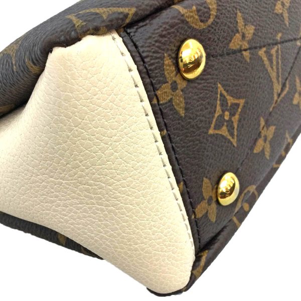 imgrc0085184547 Louis Vuitton Pallas BB Monogram Calf Leather 2 Way W Zipper Shoulder Bag Brown