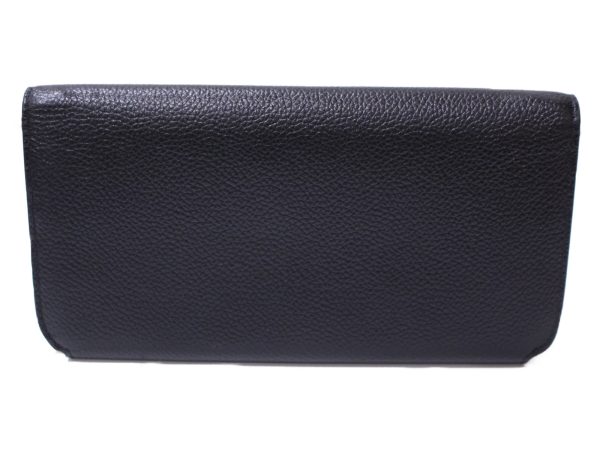 imgrc0085224598 Balenciaga Bi fold Long Slim Money Wallet Black