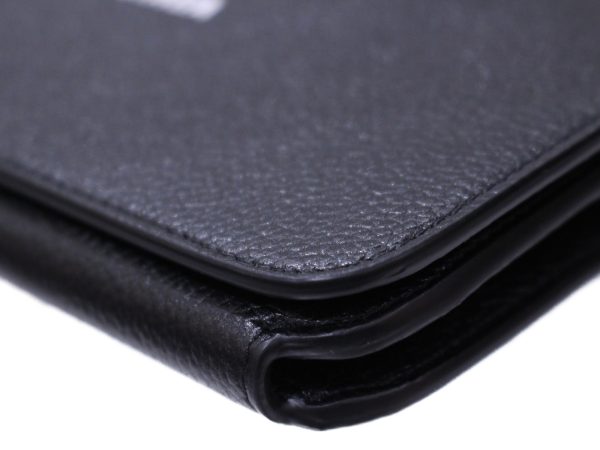 imgrc0085224601 Balenciaga Bi fold Long Slim Money Wallet Black