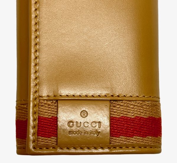 imgrc0085370211 Gucci Key Case Leather Brown