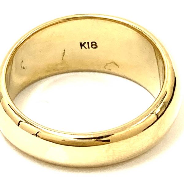 imgrc0085392181 Koumaru Unisex Recommended Simple For Body Only Store Ring Yellow Gold