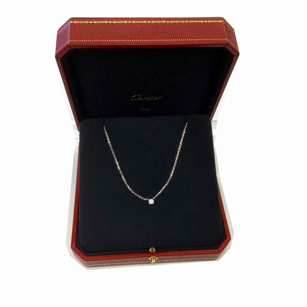 imgrc0085399785 Cartier Love Support Notation Diamond Oyama Store Necklace White Gold