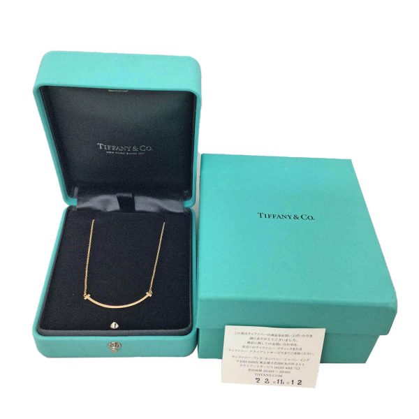 imgrc0085415746 Tiffany Co TSmile Small Pendant Rose Gold Pink