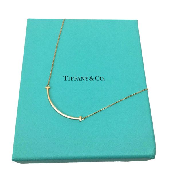 imgrc0085415766 Tiffany Co TSmile Small Pendant Rose Gold Pink