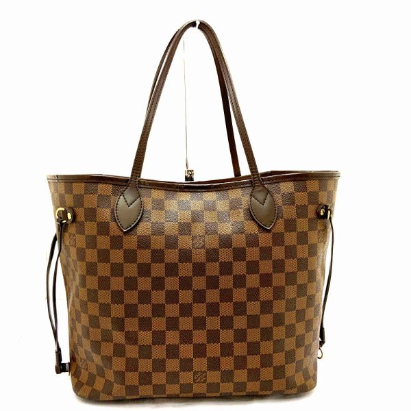 imgrc0085441498 Louis Vuitton Neverfull MM Tote Bag Damier Ebene Brown