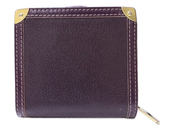 imgrc0085720683 Louis Vuitton Compact Zip Suhari Wallet Purple