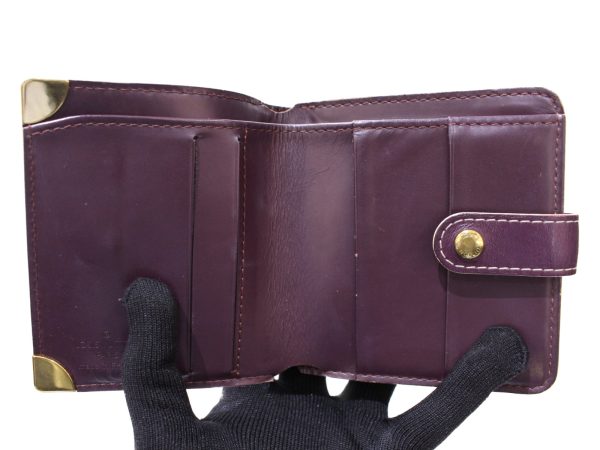 imgrc0085720688 Louis Vuitton Compact Zip Suhari Wallet Purple