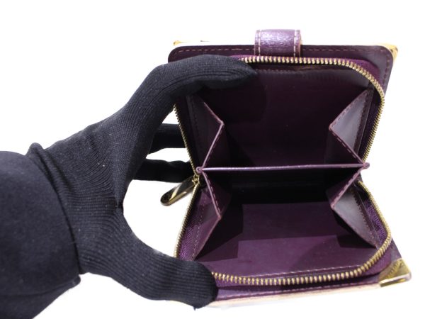 imgrc0085720690 Louis Vuitton Compact Zip Suhari Wallet Purple