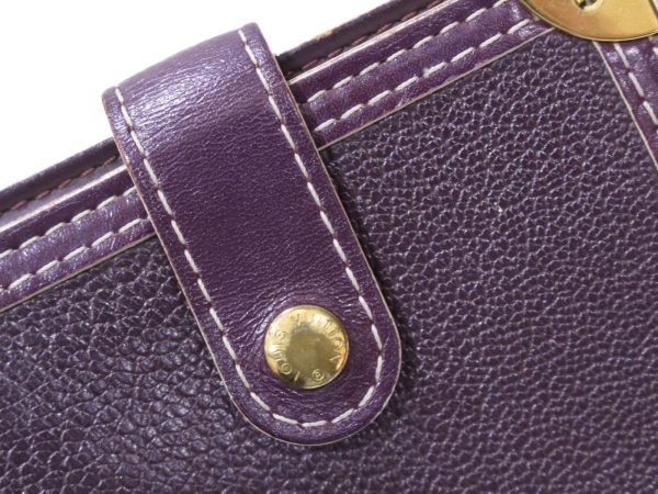 imgrc0085720694 Louis Vuitton Compact Zip Suhari Wallet Purple