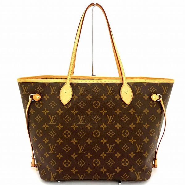 imgrc0085843879 Louis Vuitton Neverfull Monogram Tote Bag Brown Beige