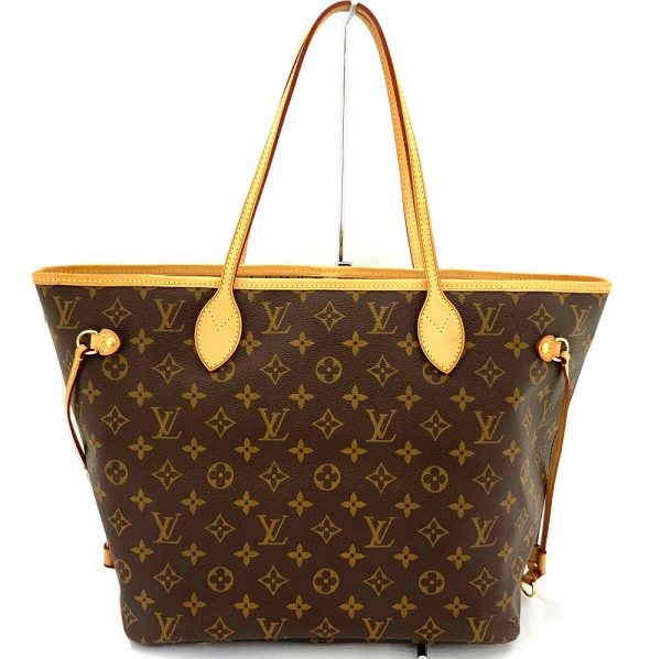 imgrc0085843880 Louis Vuitton Neverfull Monogram Tote Bag Brown Beige