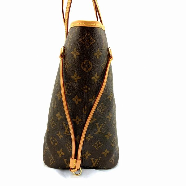 imgrc0085843885 Louis Vuitton Neverfull Monogram Tote Bag Brown Beige