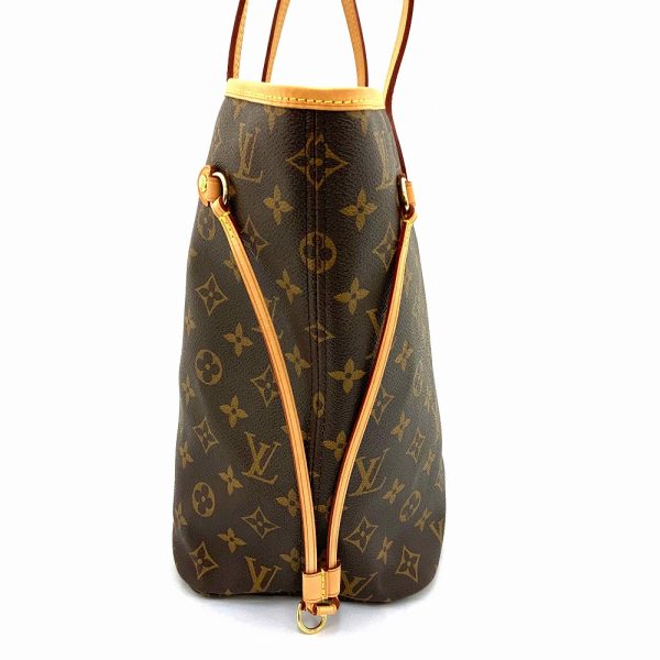 imgrc0085843886 Louis Vuitton Neverfull Monogram Tote Bag Brown Beige